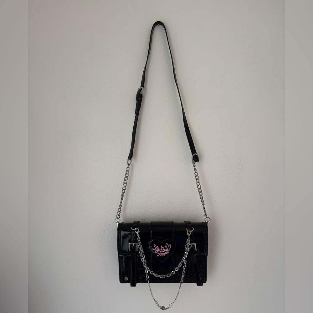 Kawaii Japanese Style Lolita Briefcase Purse Crossbody Gyaru School Anime - Picture 2 of 7